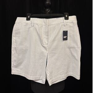 Lands' End Stripped Shorts